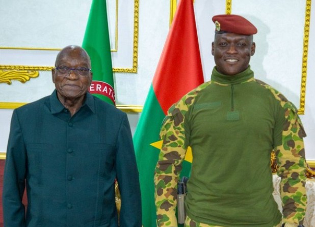 Jacob Zuma Hails Burkina Faso as a Model for African Liberation