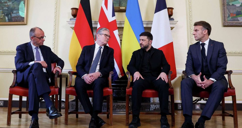 Zelenskyy Meets European Leaders for Talks on Peace Plan and Security