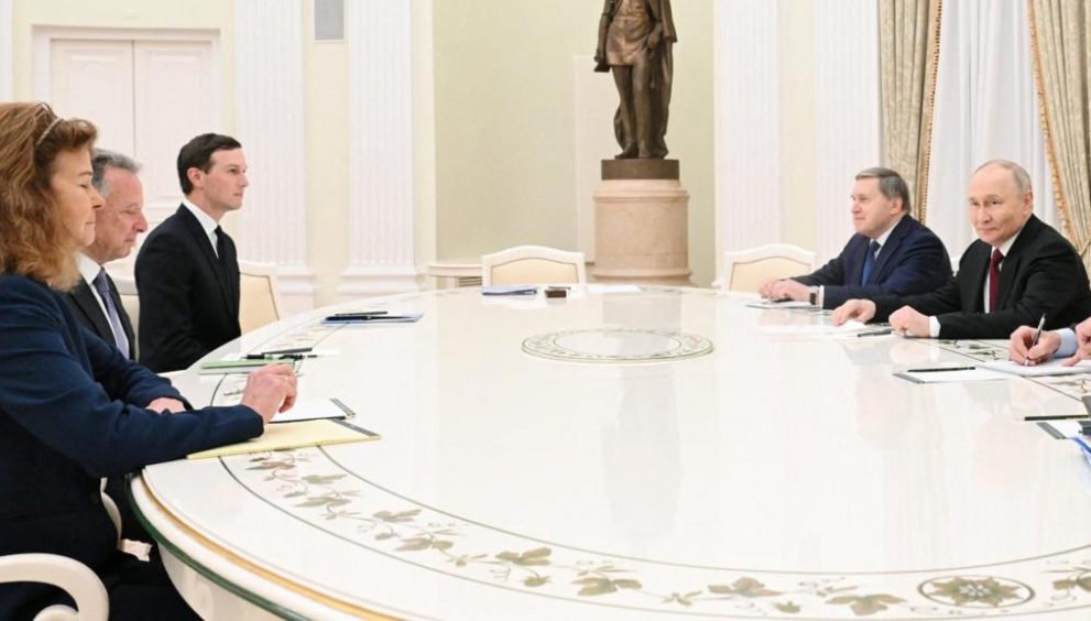 Putin Meets Witkoff and Kushner for Marathon Session on Ending Ukraine War