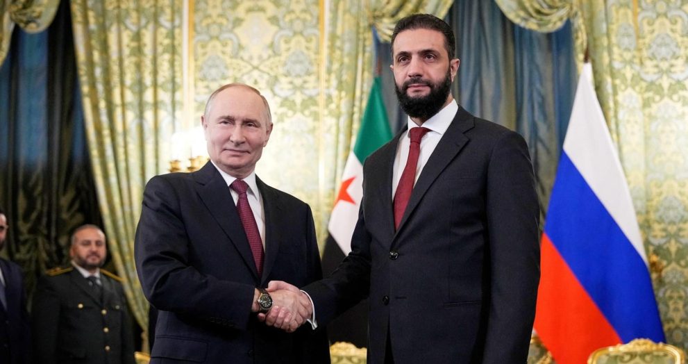 Syrian Officials Meet Putin to Discuss Defence and Cooperation