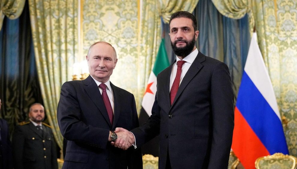 Syrian Officials Meet Putin to Discuss Defence and Cooperation
