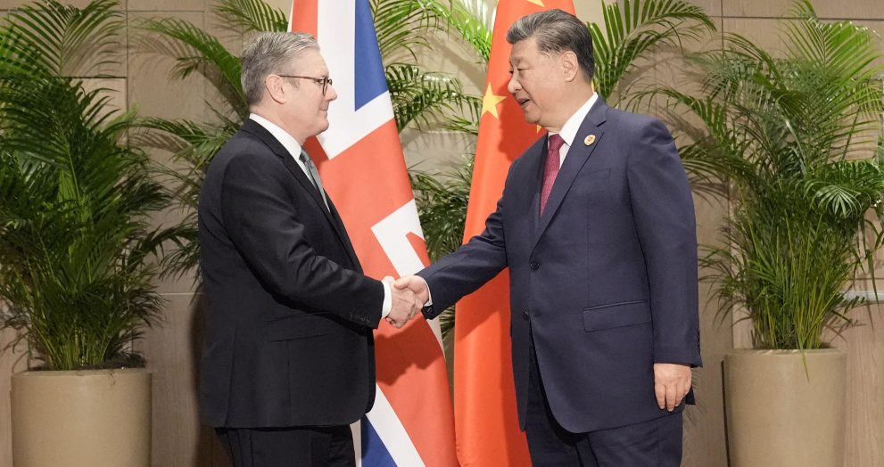 Starmer Calls Engagement with China a Key Responsibility