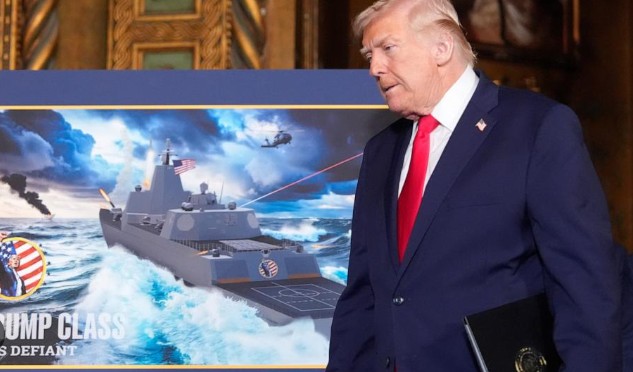 Trump Unveils ‘Golden Fleet’ Plan to Rebuild U.S. Navy With Advanced Battleships and Submarines