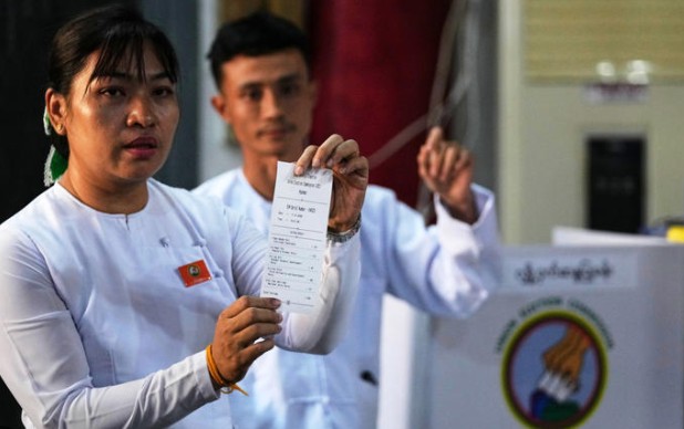 Myanmar Polls Close as Critics Say Vote Was “Unlikely Free or Fair”