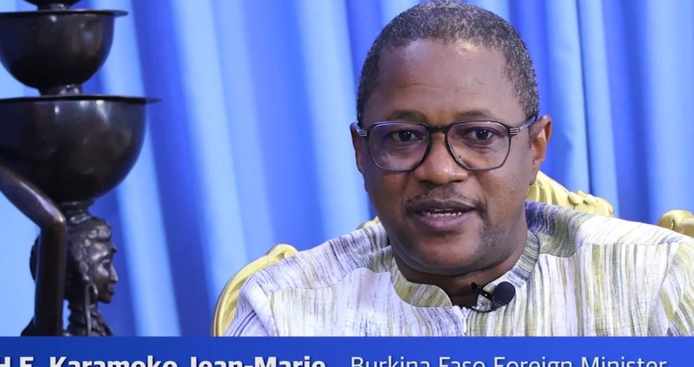 Yvonne Katsande in Conversation with Burkina Faso’s Foreign Minister