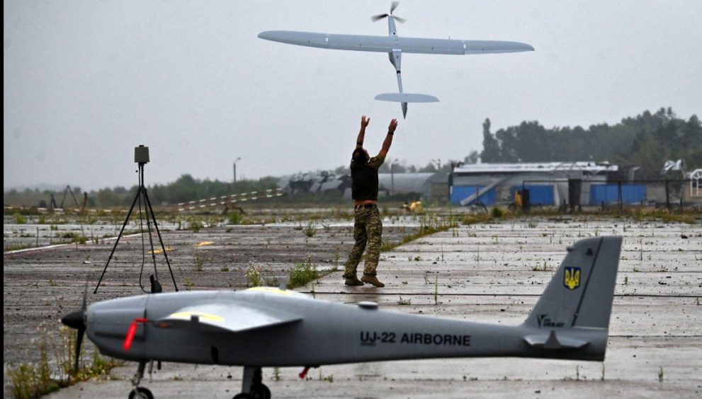 Ukrainian Drone Strike Reportedly Destroys Russian FSB Base in Donetsk
