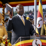 UGANDA PRESIDENT SWORN INTO OFFICE AT KAMPALA INAUGURATION CEREMONY