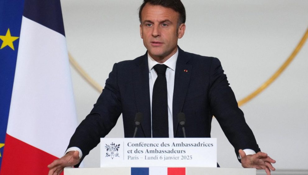 President Emmanuel Macron Urges Joint Action to Reopen Strait of Hormuz