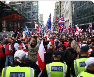 London Protests Erupt Amid Immigration Debate and Belfast Attack Fallout