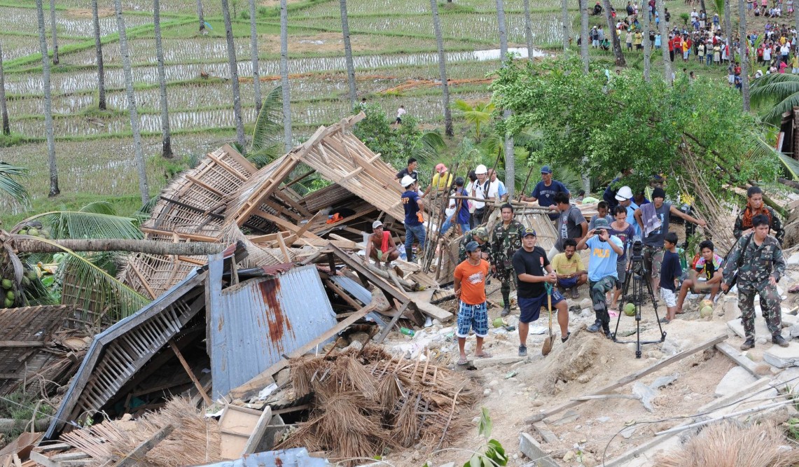 Philippines Rescue Teams Continue Search After Devastating 7.8-Magnitude Earthquake