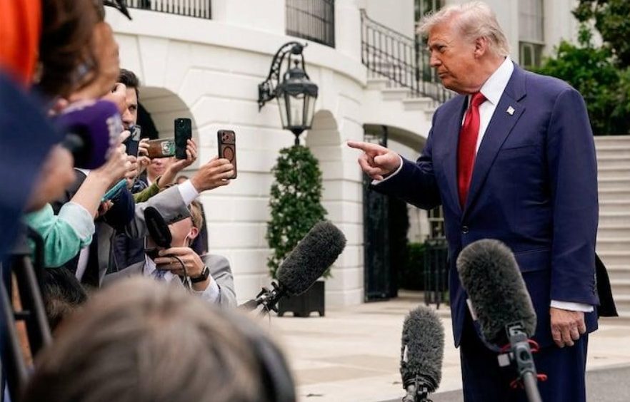 President Says Wildfire Smoke Has Affected Several U.S. States