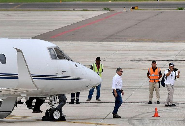 Former Honduras President Juan Orlando Hernández Returns Home