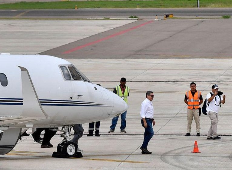 Former Honduras President Juan Orlando Hernández Returns Home