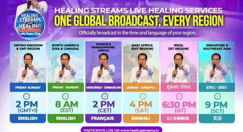 THE WAIT IS OVER: Healing Streams Live Healing Services with Pastor Chris Begin Today
