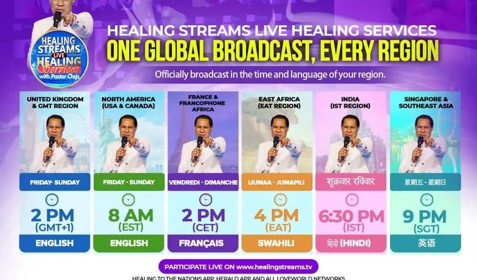 THE WAIT IS OVER: Healing Streams Live Healing Services with Pastor Chris Begin Today