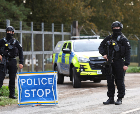 Uk Airbase Scene ‘Now Safe’ After Arrests Over Potential Bomb Plot 