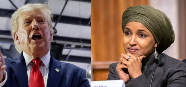 Trump Demands Ilhan Omar’s Resignation Following Court Filing